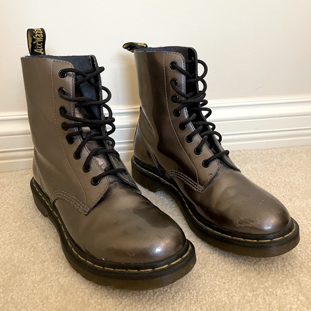 Dr. Martens 1460 Pascal Patent Leather Boots